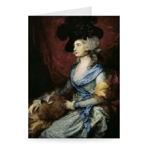 Mrs Sarah Siddons, the actress (1755 1831),   Greeting Card (Pack of 