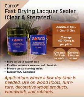 Garco Fast Drying Lacquer Sealer Floor Finish 1 Gallon  