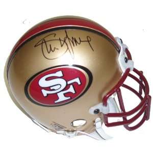  Steve Young Autographed SF 49ers Mini Helmet Sports 