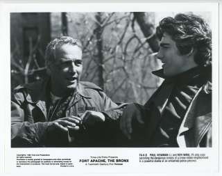 Movie Still~Paul Newman/Ken Wahl~Fort Apache the Bronx (1981) Photo 