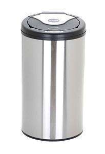 Motion Sensor Stainless Steel Trash Can 2 Sizes  