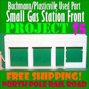 PLASTICVILLE PART GAS STATION SMALL WALL FRONT [A] PROJECT FREE 