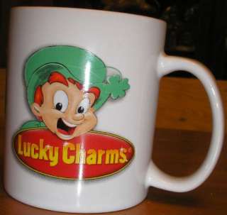 General Mills Lucky Charms cereal coffee cup mug magic  