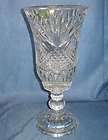 Shannon Lead Crystal 2 PC Lg Hurricane Candle Holder  