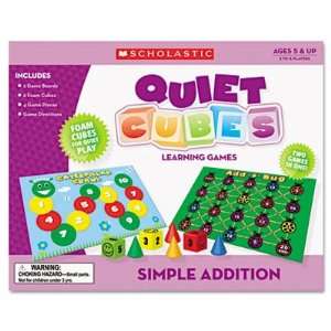  Scholastic Quiet Cubes Learning Games SHS0545119332 Toys & Games