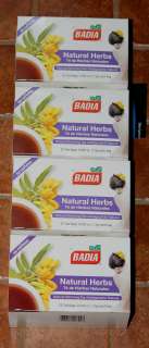 4pk Natural Herbs Badia Slimming Tea 100Bags FreeS&H  
