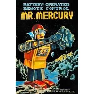 Battery Operated Remote Control Mr. Mercury   20x30 Gallery Wrapped 