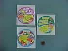 1970s Breslers 33 Flavors Ice Cream Parlors tongue twister 3 sticker 