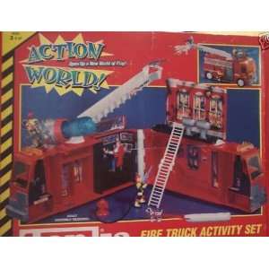  Tonka Action World Fire Truck Activity Set Toys & Games