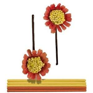  Gimme Clips Leah Flower Hair Pins & Bands, Assorted Colors 