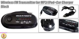   Radio Stereo Transmitter Call Phone  Player iPod 4G + Car Charger