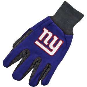  NFL McArthur New York Giants Two tone Utility Gloves 