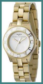   JACOBS MBM3051 Womens Blade Gold Tone Stainless Steel Band Watch