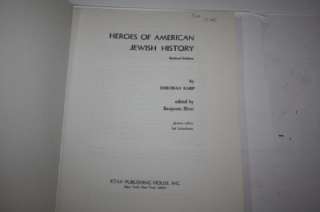 Heroes of American Jewish History by Deborah Karp  