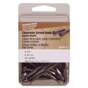  10 each: Hillman Concrete Screw Nails (42065): Home 