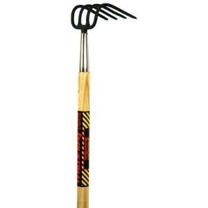   Hoe and Garden Cultivator with Hardwood Handle Patio, Lawn & Garden