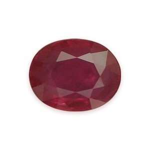  3.54cts Natural Genuine Loose Ruby Oval Gemstone 