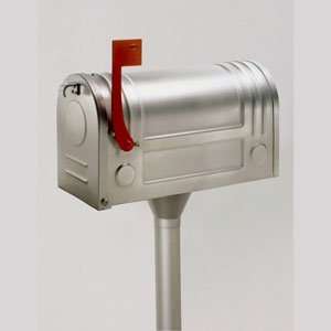  Ecco E3SPKG Stainless Steel Post Mount Mailbox Package 