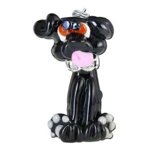    Handmade Black Lab Dog Lampwork Bead: Arts, Crafts & Sewing