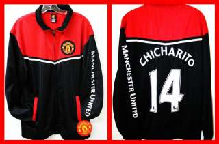 Manchester United Chicharito Jersey Track Jacket Warm up WITH or 