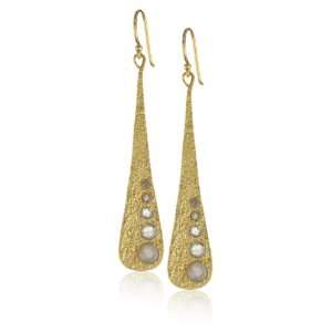MELINDA MARIA Pod Collection Laborite Melted Stick Pod Earring
