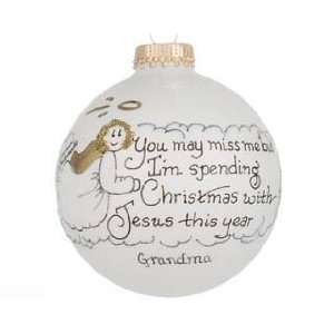  Personalized Miss Me   Girl Christmas Ornament