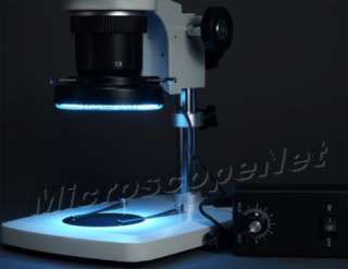 64 LED Ring Light for Stereo Microscopes Intensity Adj.  