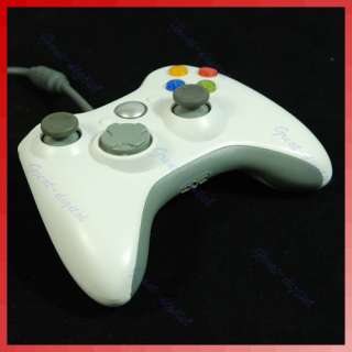 USB Wired Game Controller For Microsoft Xbox 360 White  