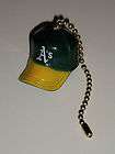 Oakland Athletics As MLB Baseball Hat Light / Fan Pull with Brass 