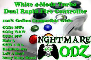 MODE Modded Rapid Fire Xbox 360 Controller COD6 MW2  