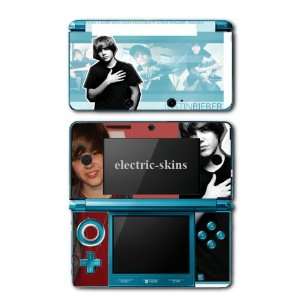  Nintendo 3DS Skins   Justin Bieber Never Say My World 2.0 