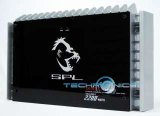 SPL GRLA2200/2 2200W MAX 2 CHANNEL CLASS AB CAR STEREO MOSFET POWER 