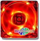 Vastech® VCF8025 LUVR UV LED 80mm RED LED Case Fan