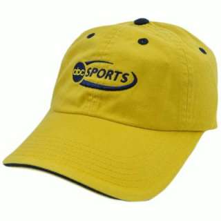 ABC Sports Channel Championship Television Network Mustard Yellow 