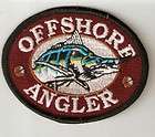 OFFSHORE ANGLER SOUVENIR PATCH   FISHING