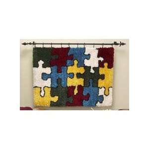  Puzzle Latch Hook Rug/Wall Hanging Kit