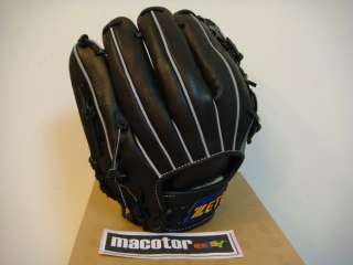 New ZETT Gran Status 11.75 Baseball Glove Black RHT  