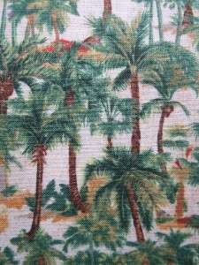 Wilmington Wild Palms Small Palm Trees Tropical Fabric  