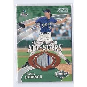  2002 Stadium Club All Stars Game Used Jersey #RJ Randy Johnson 