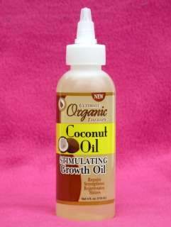 Ultimate Organic Coconut Oil Stimulating Growth Oil 4oz  
