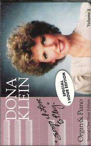 Dona Klein Songs I Love To Play Christian Piano CA Tape  