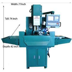 Bolton 3 Axis CNC Milling Machine 11.8x39.4 Table Size , Large Table 