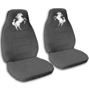 charcoal front seat covers with a unicorn. 2002 Mini Cooper, please 