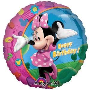  MINNIE MOUSE 18 INCH BIRTHDAY PARTY BALLOON PINK POLKA DOT 