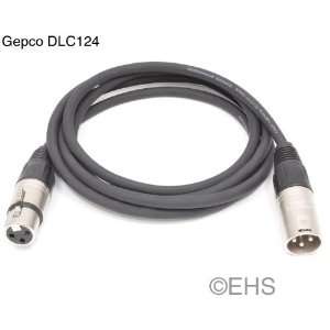   DLC124   DMX 3 Pin Lighting Control Cable 50 ft Musical Instruments