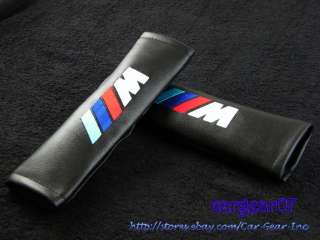 BMW M Power Logo Belt Pad & Headrest Cushion Kit  