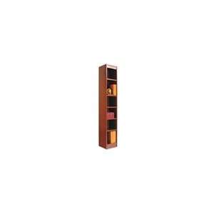  Alera® Narrow Profile Bookcase With Finished Back