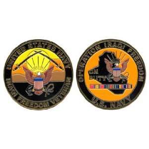  U.S. Navy Operation Iraqi Freedom Veteran Challenge Coin 