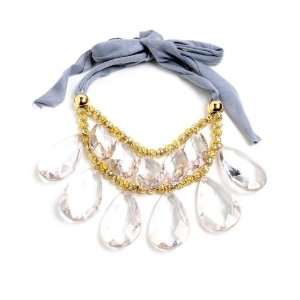   Singh Aztec Collection, Teteo Necklace (Clear) Amrita Singh Jewelry
