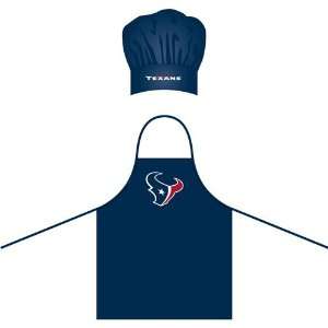    Houston Texans NFL Barbeque Apron and Chefs Hat